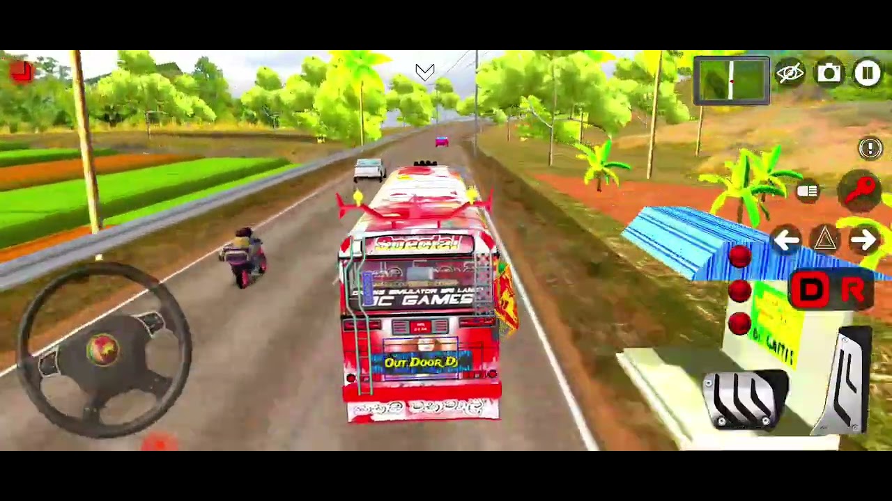 මොනරාගල අප්ඩේට් එකේ අවසානෙ බලන්න යන් #automobiledriving simulator sri lanka 