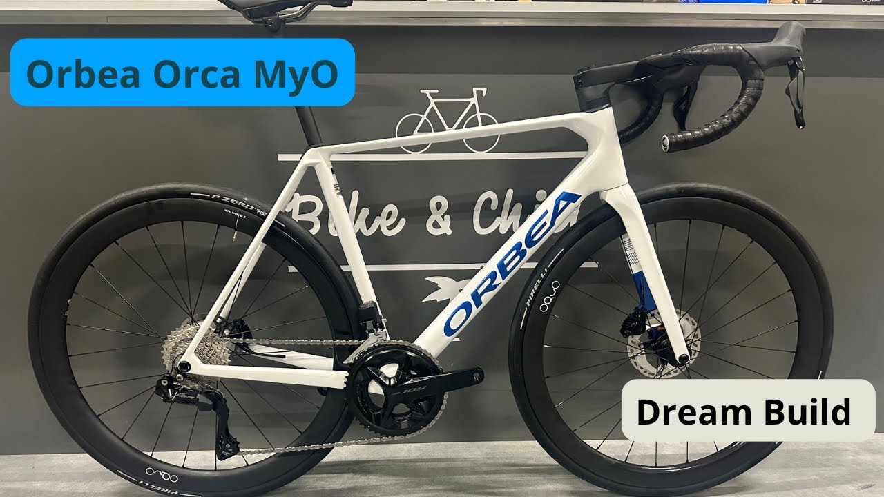 Orbea Orca OMX MyO Dream Build, Oquo Wheels, Shimano 105 di2 | bikechill.pl |