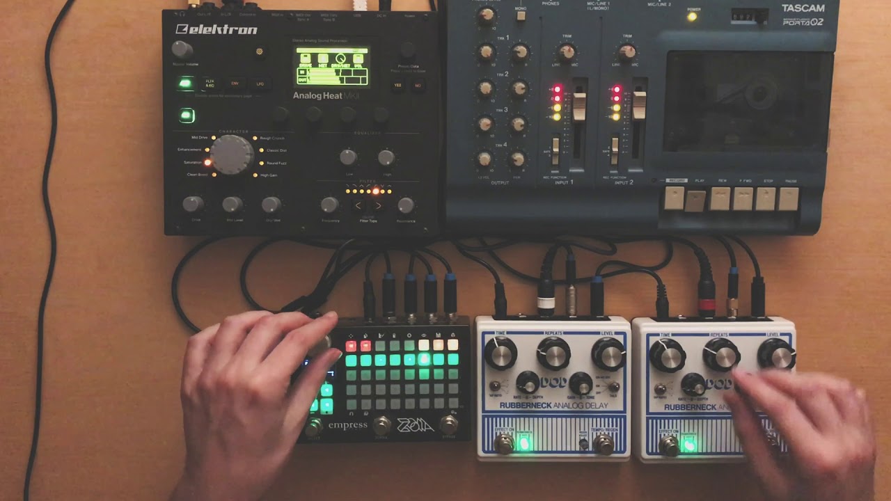 Jamuary 2021 Day 4: Microfreak, Porta 02, DOD Rubberneck, ZOIA