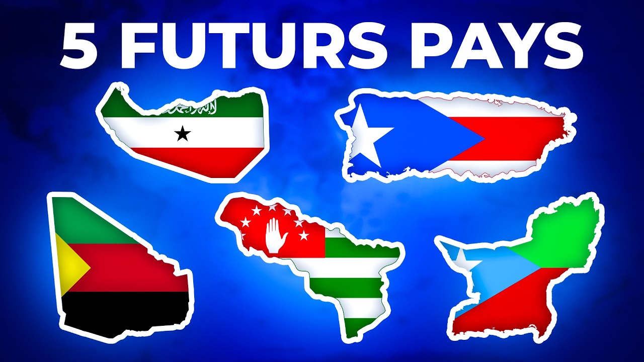 Ces 5 PAYS pourraient bient&ocirc;t EXISTER !