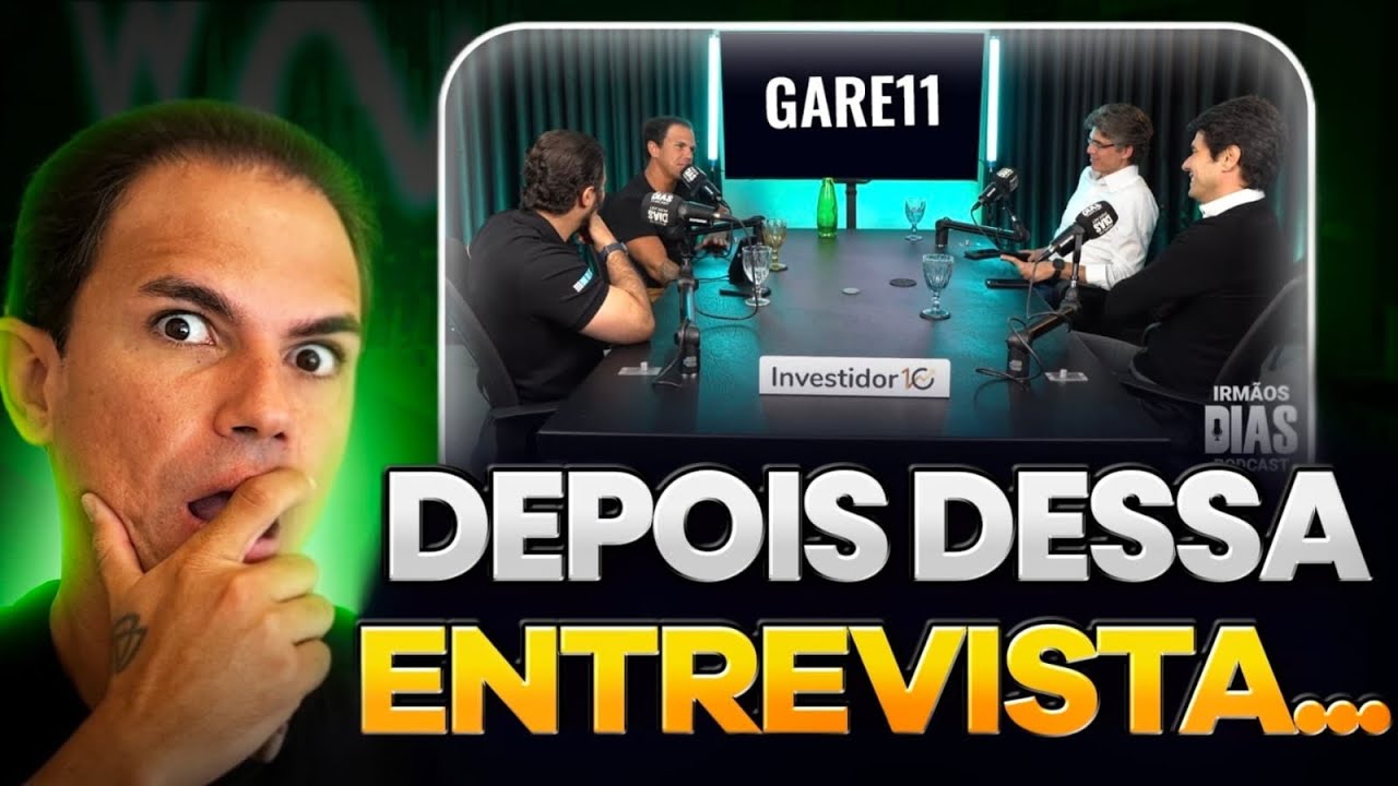 GARE11: DEPOIS DE CONVERSAR COM OS GESTORES ESSA FOI MINHA CONCLUSÃO SINCERA!