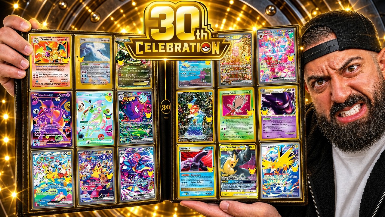 Not Stopping Until I Pull EVERY 30th Celebration Pokemon Card