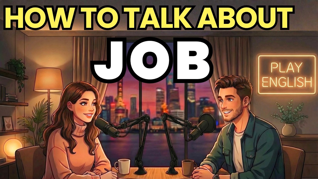 How to Talk About Your Job in English | English Conversation Practice