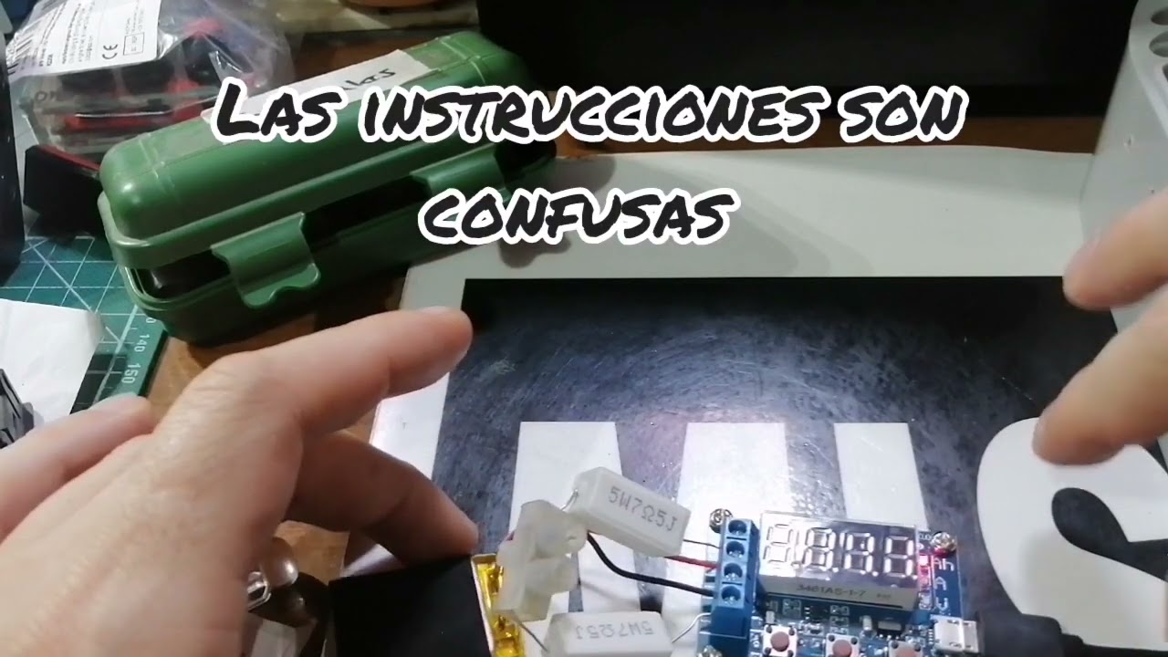 ZB2L3 Battery Capacity Tester/ Probador de carga baterias