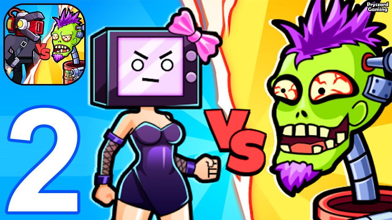 Merge War Zombie vs Cybermen - Gameplay Walkthrough Part 2 Merge War Robots VS Zombies (Android)