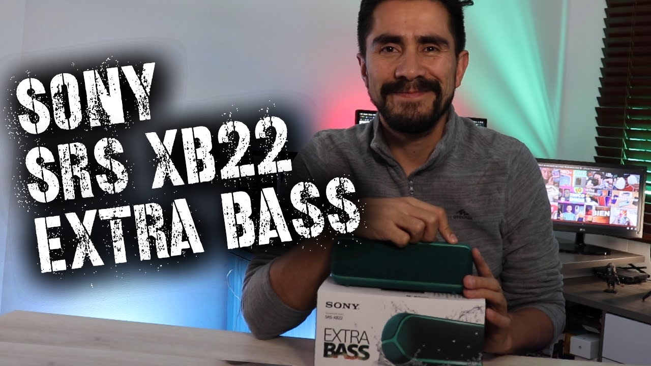 SONY SRS XB22 Extra Bass - Review, Configuración y Prueba de Sonido
