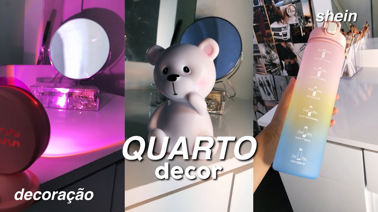 COMPRAS DE DECORAÇÃO  PARA O QUARTO | ft. SHEIN