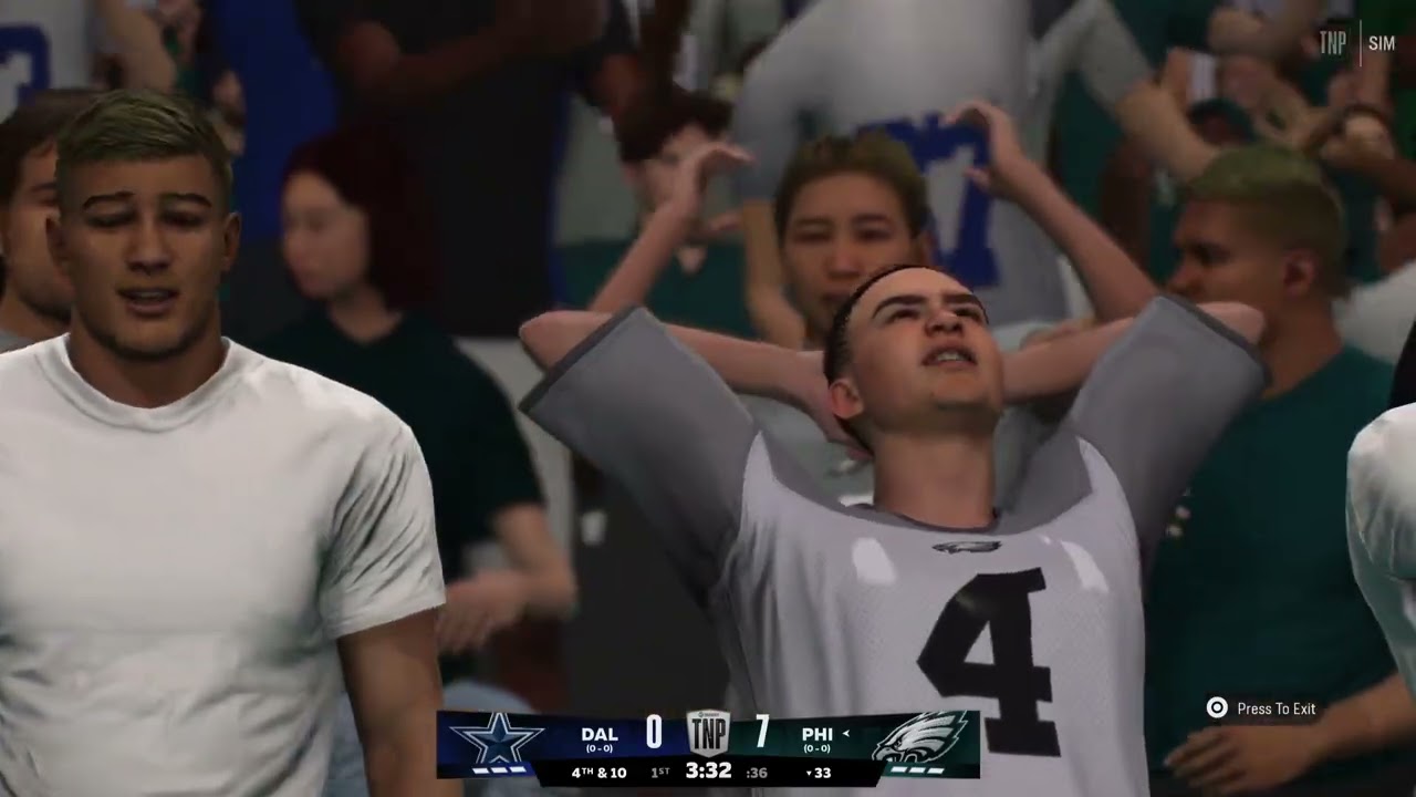 Game 1 2025 NFL season: Cowboys @ Eagles September 4, 2025