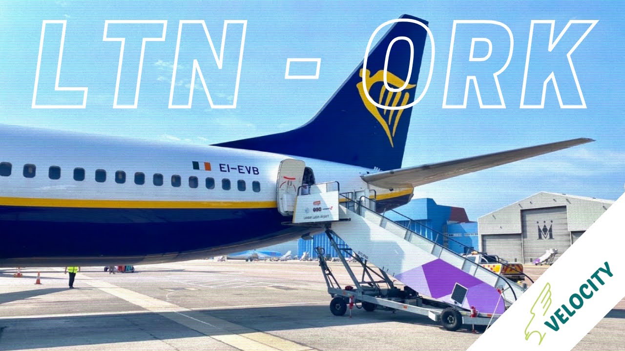 [Full Flight 4K] Ryanair · London Luton to Cork · Boeing 737-8AS · EI-EVB