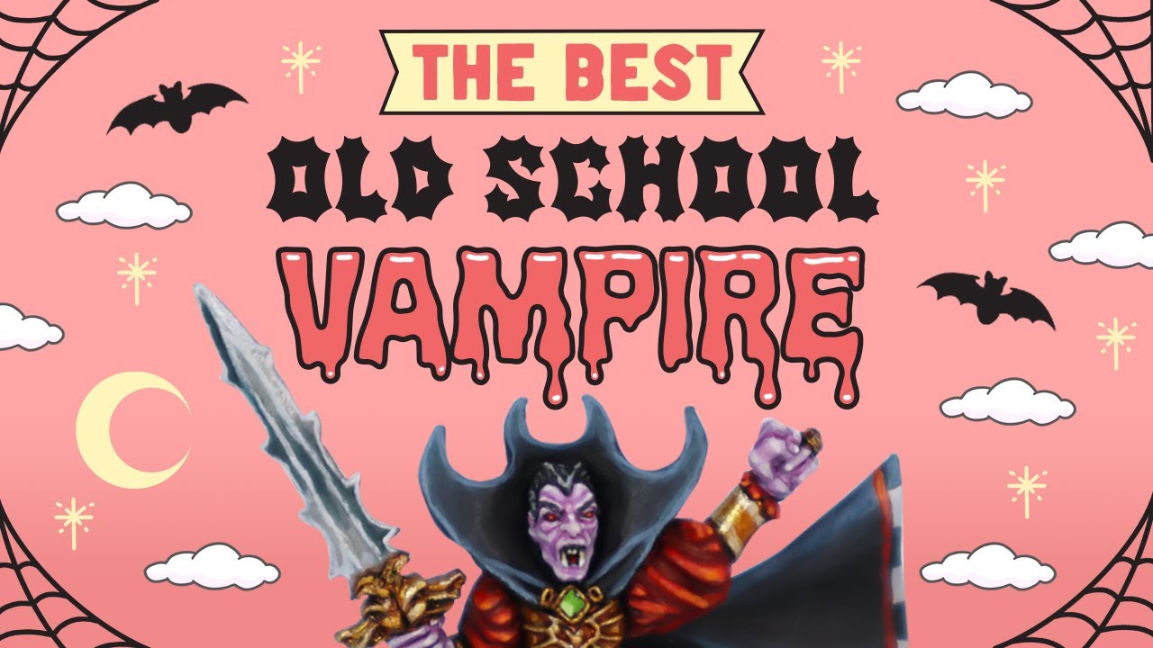 Рисую своего любимого вампира из Warhammer Old World | Хэллоуинский спецвыпуск