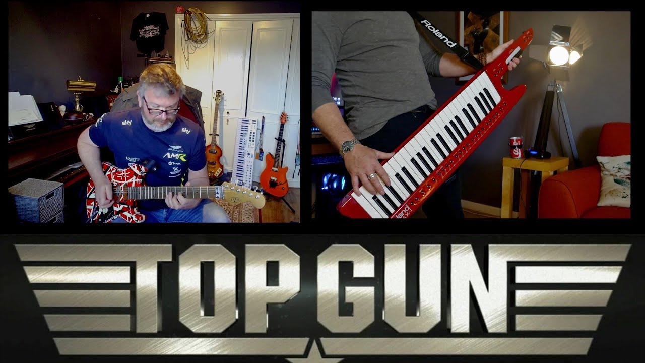 Top Gun Maverick Anthem - Guitar and Keytar Solo !!