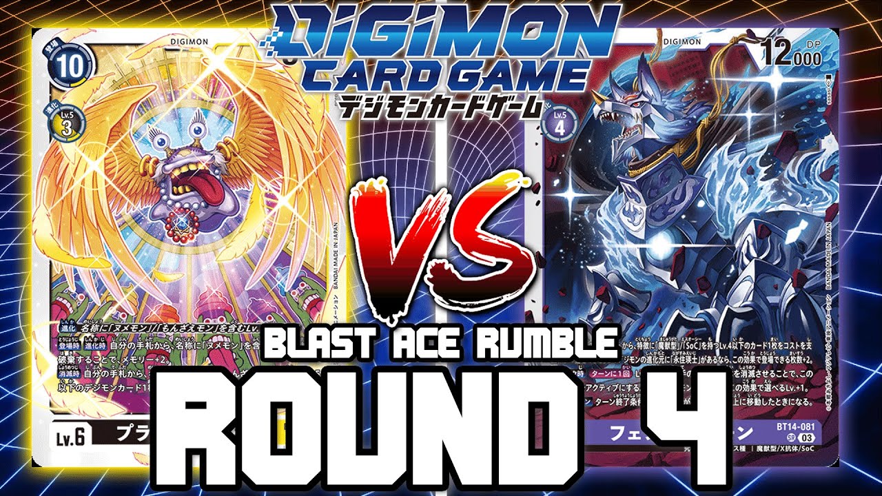 PlatinumNumemon VS FenriLoogamon!! | Digimon Card Game: BT14 Blast Ace Rumble (ROUND 4)