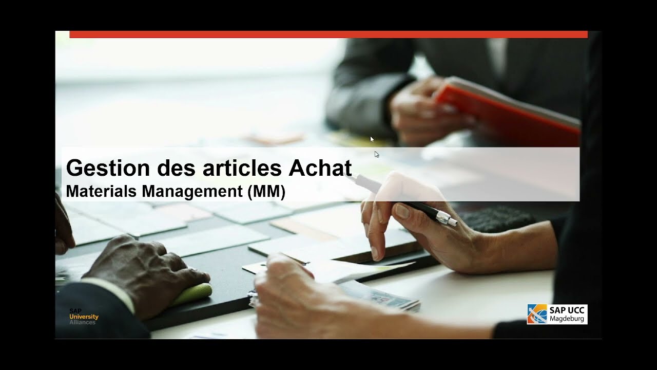 ERP 4CEM Introduction au module MM (S4)