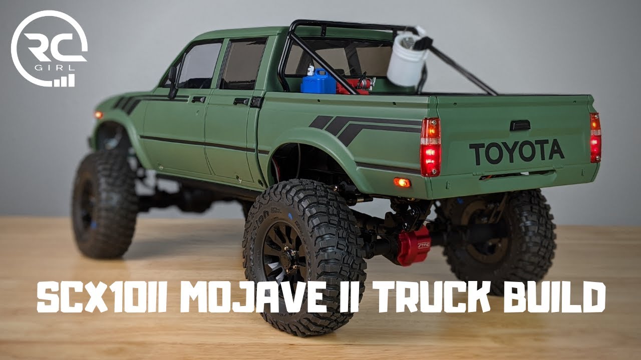 My SCX10II Gets a Mojave 2 Body! (LEAF SPRING CONVERSION PT 2)