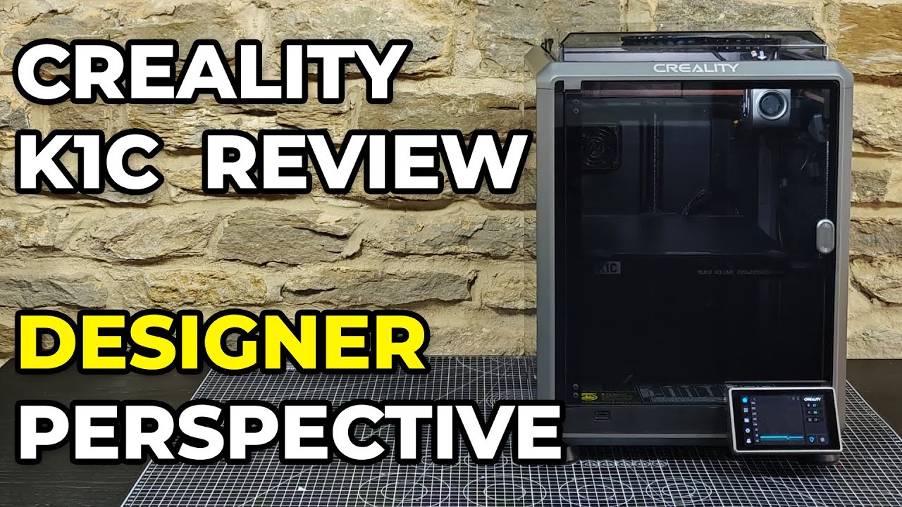 Creality K1C Review After One Year – A Designer’s Perspective