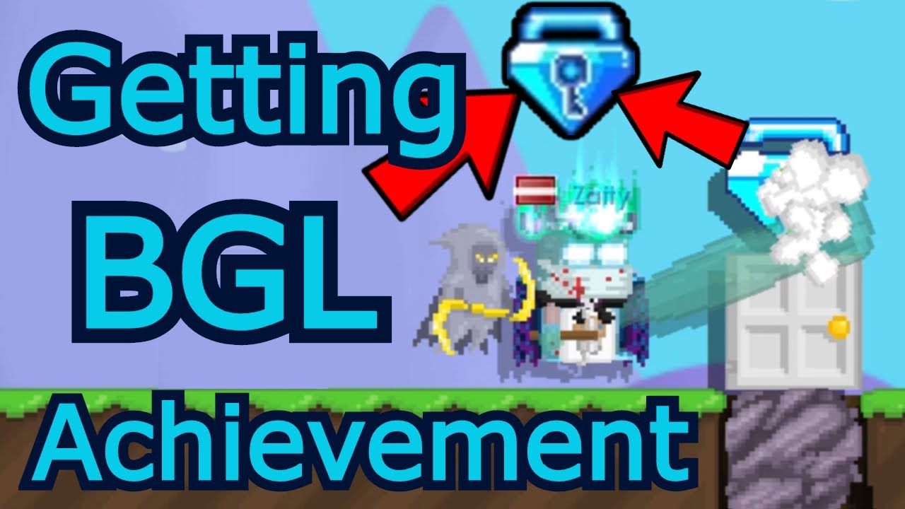 Getting Blue Gem Lock (BGL) Achievement! | Growtopia 2020