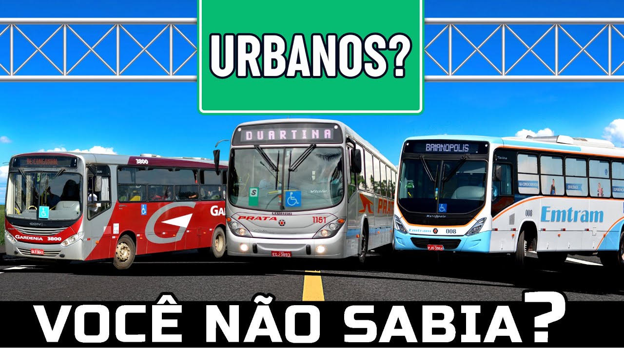 50 EMPRESAS DE ÔNIBUS RODOVIÁRIOS QUE TÊM ÔNIBUS URBANOS e VOCÊ NÃO SABIA | TEM GONTIJO NA LISTA