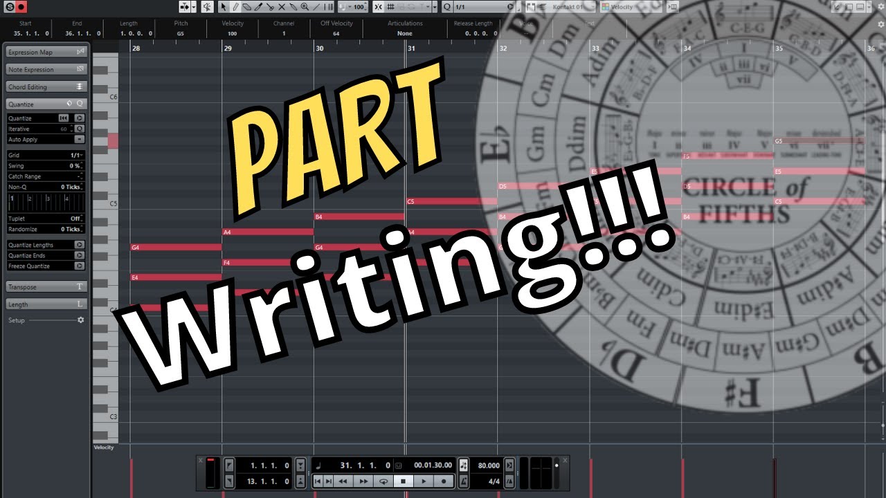 Harmony for Composers (Part 9): Part Writing!