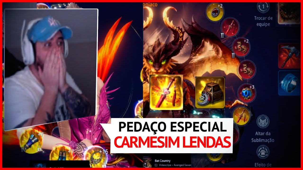 TioBattle PEGANDO PEDAÇO MISTICO ESPECIAL E CARMESIM LENDAS, TENTANDO TESOURO MITICO - MIR4