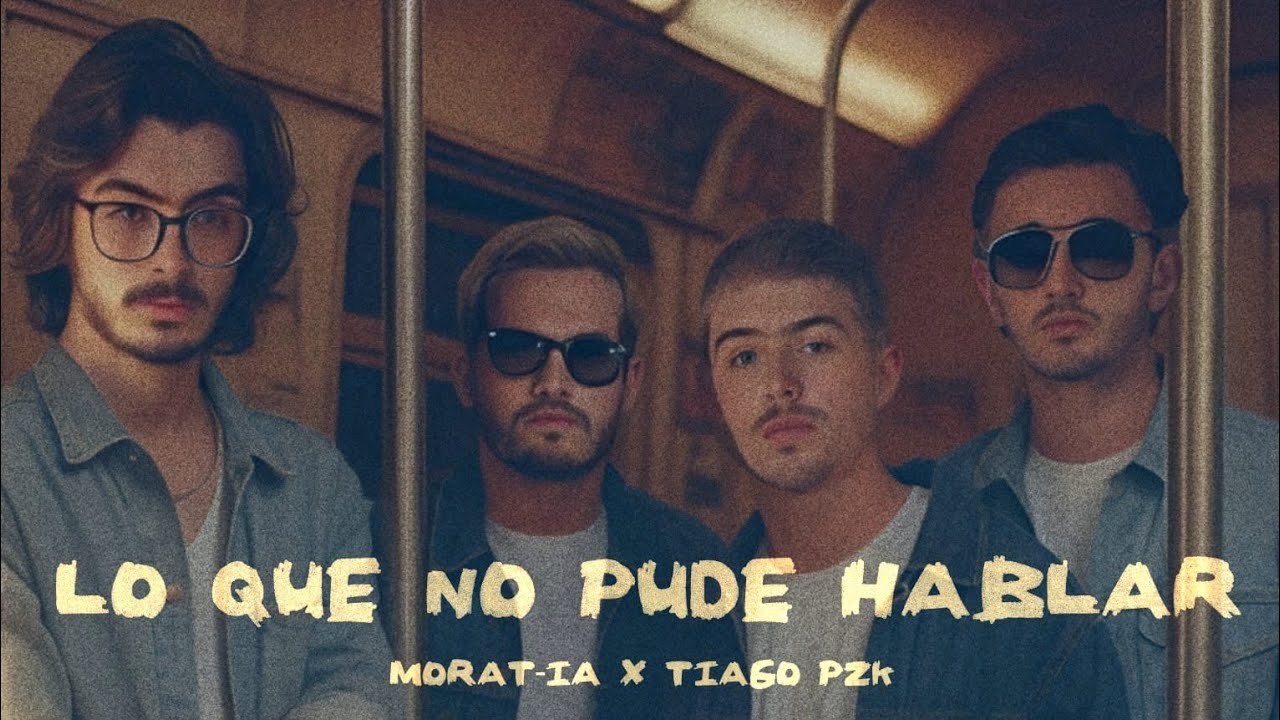 MORAT IA & TIAGO PZK - LO QUE NUNCA PUDE HABLAR (LYRIC VIDEO)