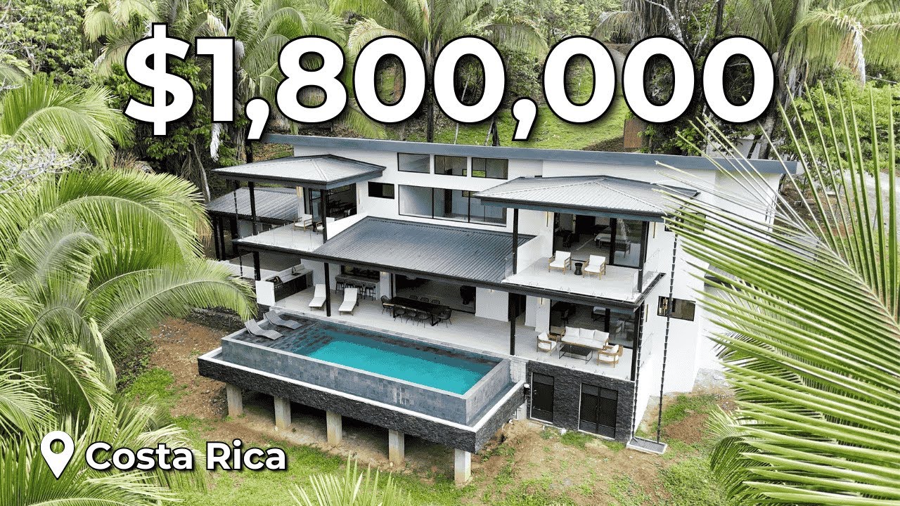 Touring a $1,800,000 Mansion in Costa Rica