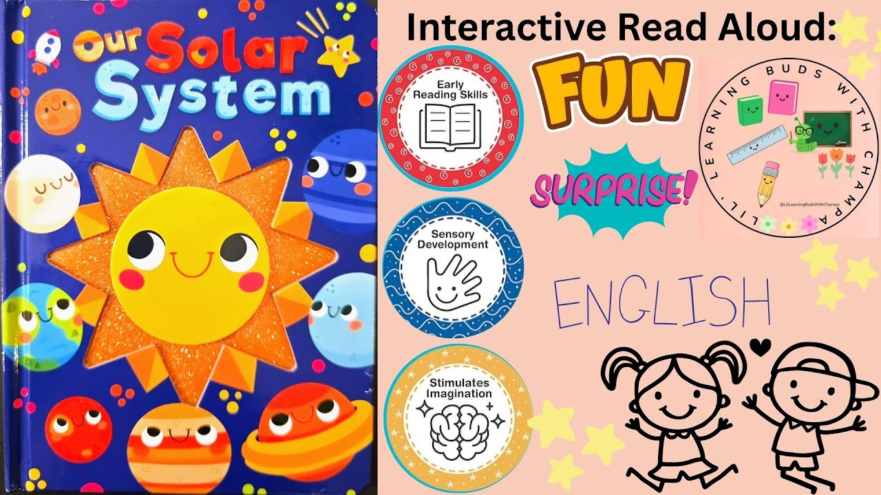 🌞🌑Our Solar System Interactive Kids Read Aloud! #solarsystemforkids #scienceforkids #readaloudtokids
