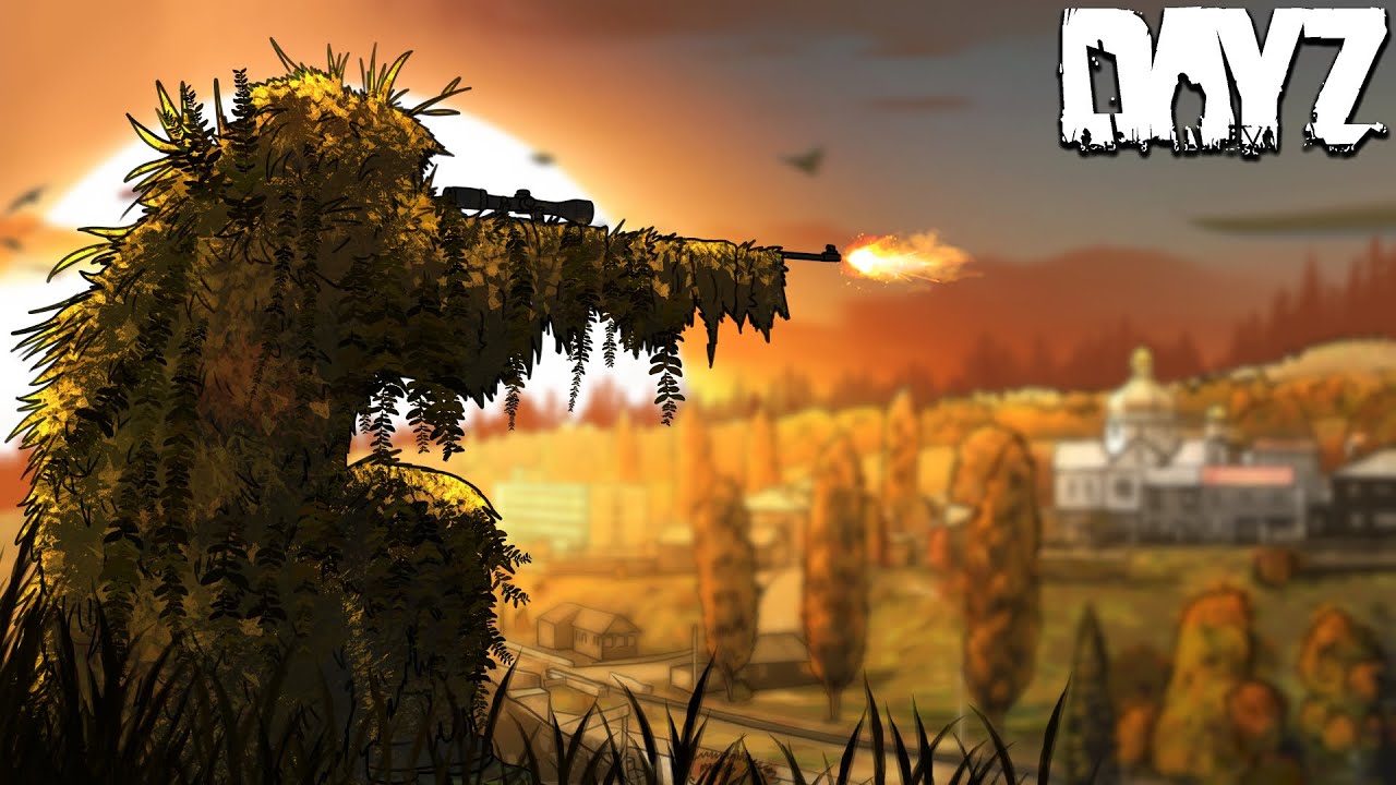 When a 18,000 HOUR GHILLIE SNIPER helps out a CLAN IN NEED! - DayZ MOVIE!
