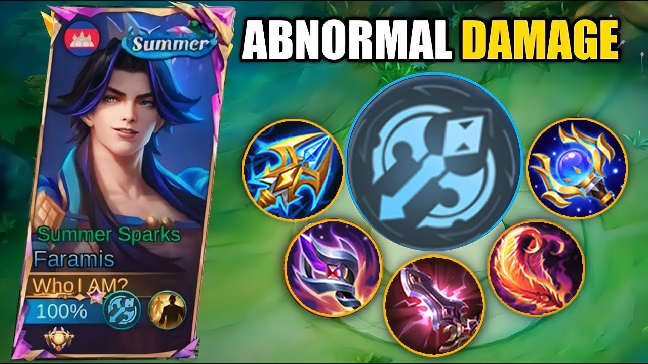 NEW FARAMIS FULL PENETRATION BUILD IS BROKEN!!😱 (instan delete) | FARAMIS BEST BUILD | MLBB