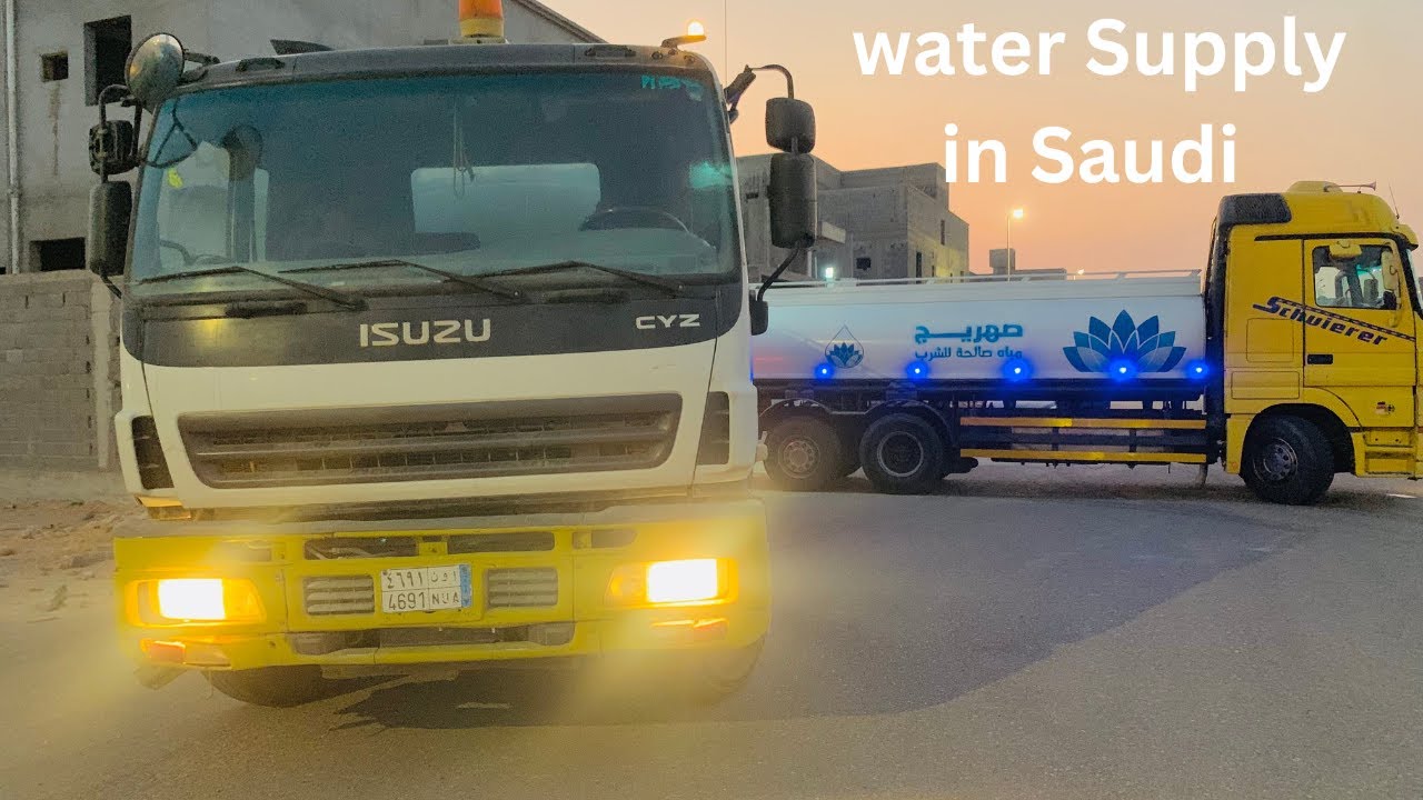 How Saudi Arabia Gets Water || Water Tanker In Saudi || New Water Supply Technology
