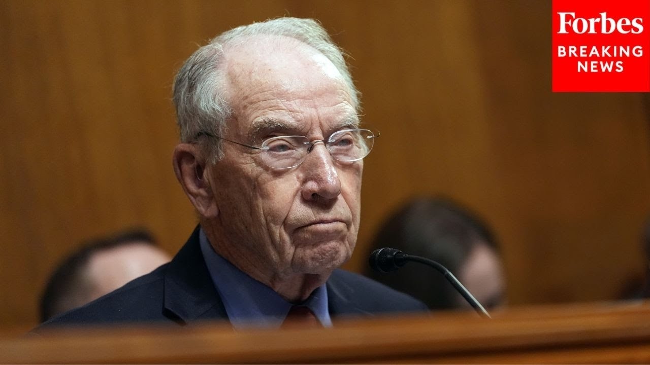 Chuck Grassley Leads Senate Judiciary Committee Hearing On Pending Legislation And Nominees