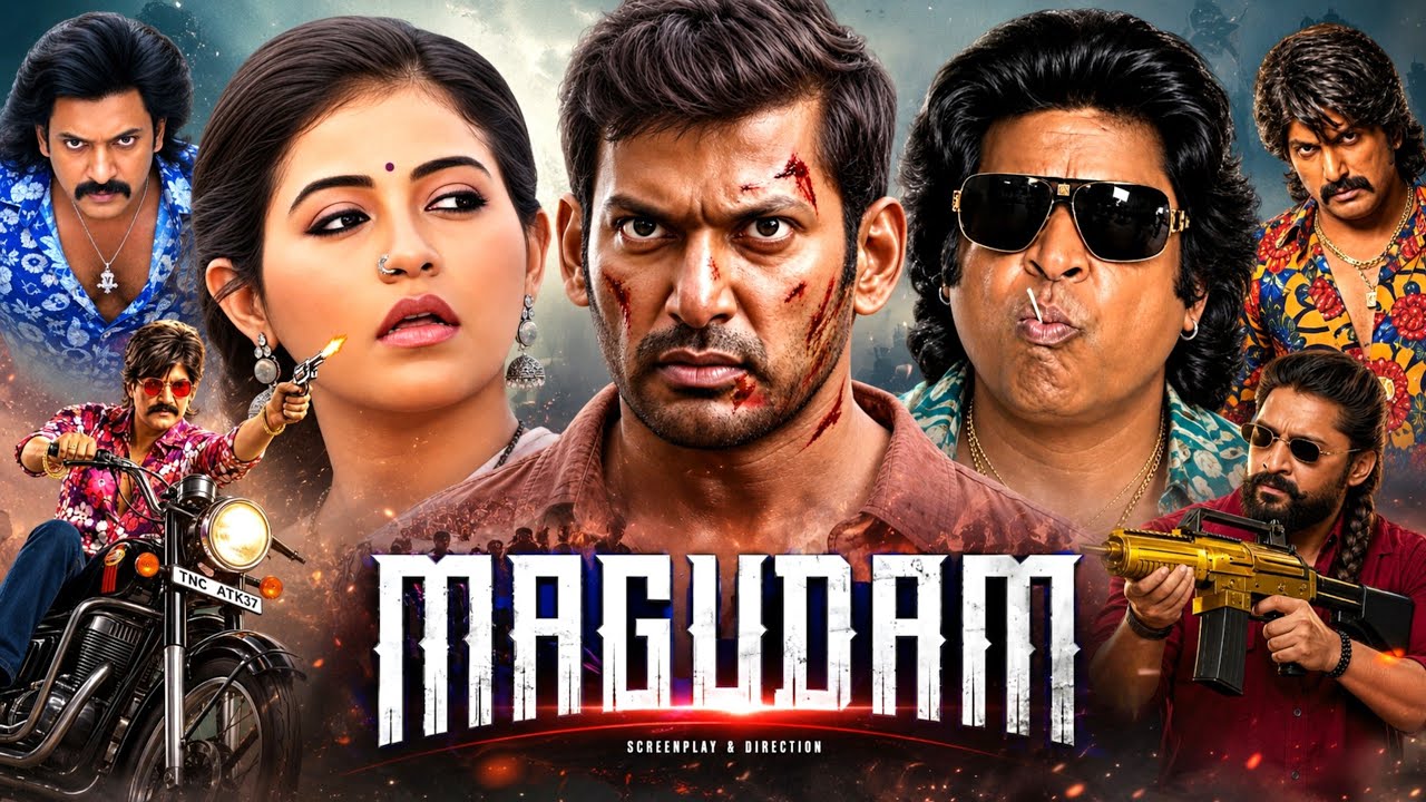 Vishal New Movie Magudam Hindi Dubbed (2026) | Movie Review & Box Office Collection