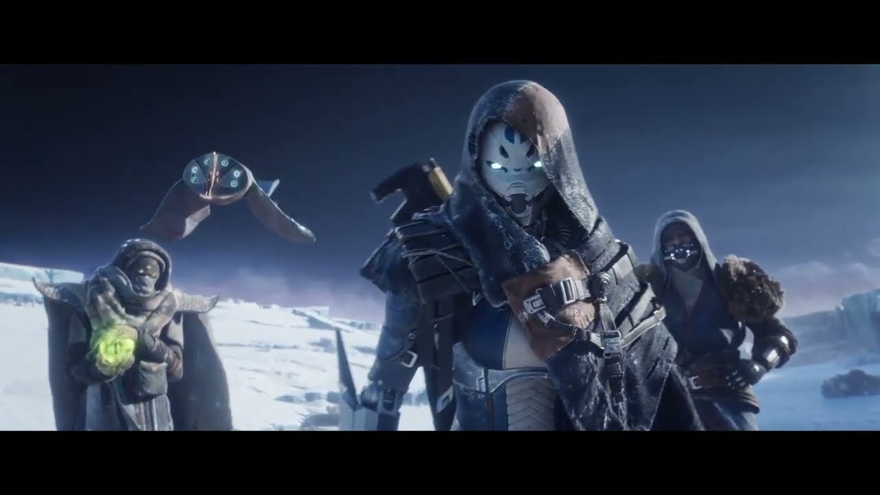 Destiny 2 Beyond Light : Exo Stranger & Eris Morn, Drifter Using Stasis - Cutscenes
