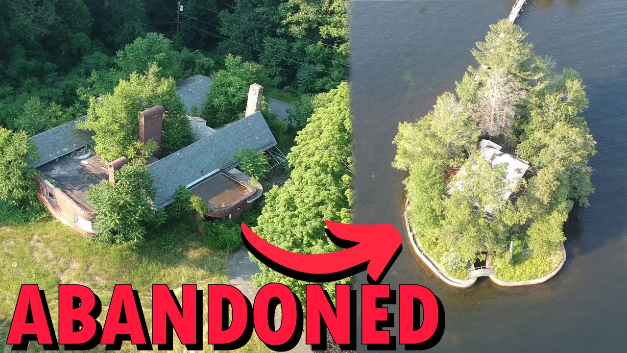 Exploring Abandoned Lakehouse Mansion