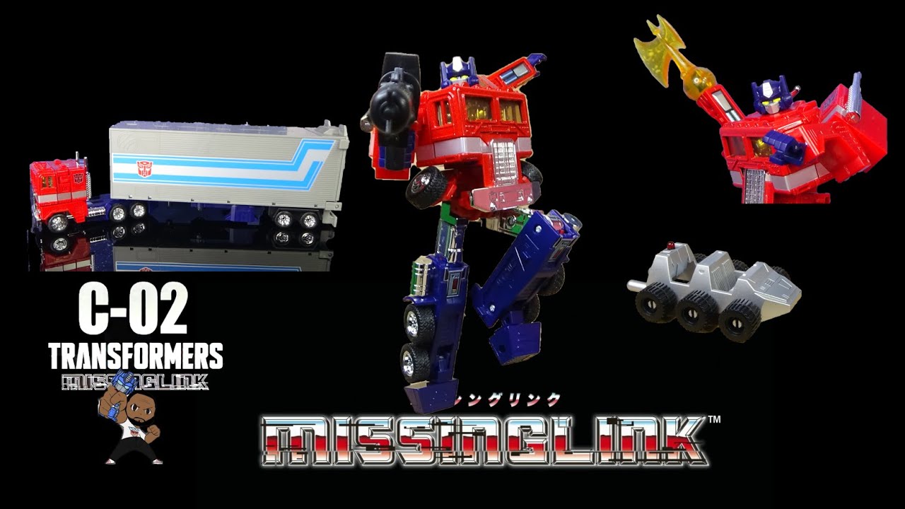 Transformers C-01 Missing Link Convoy Optimus Prime video review