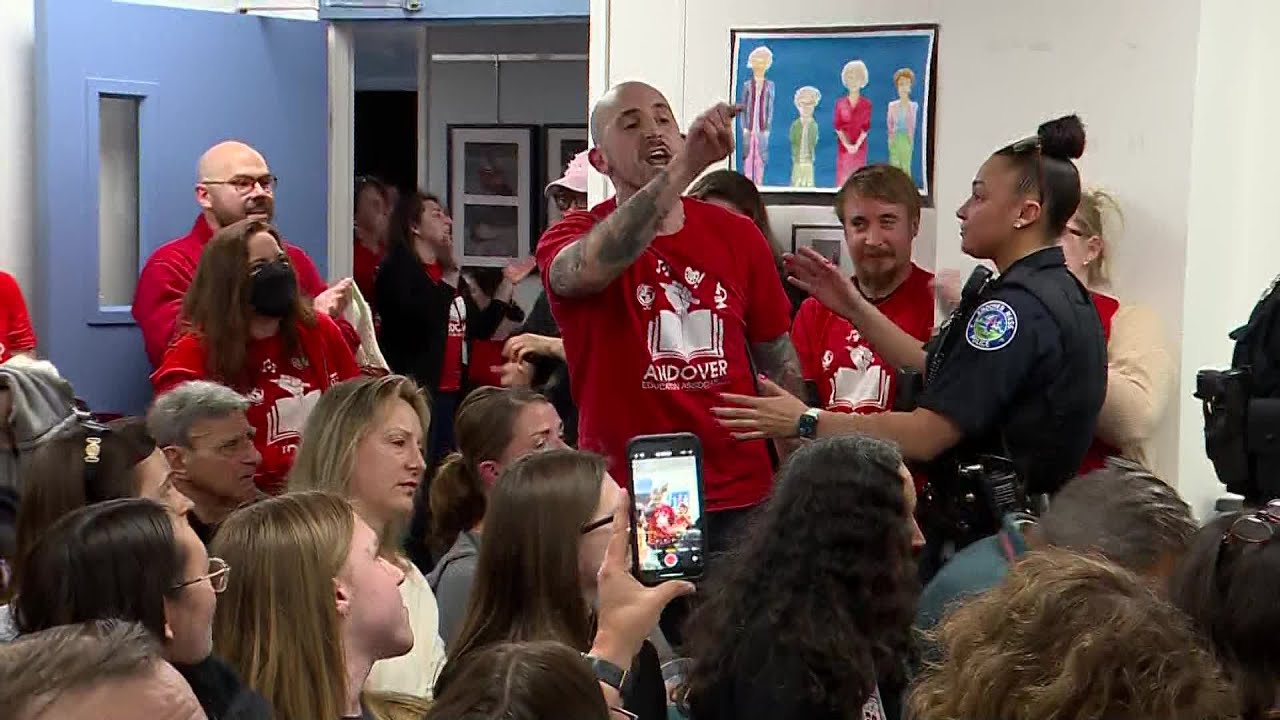 Layoffs announced at fiery Mass. school committee meeting
