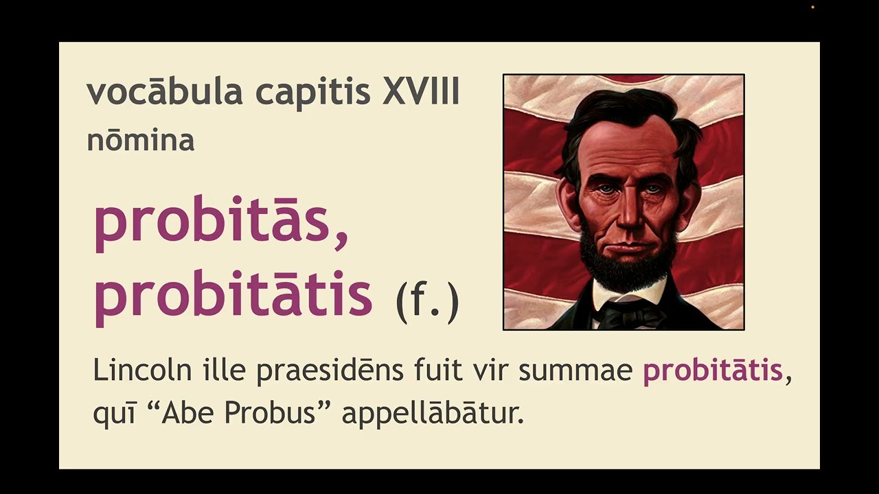 lectūra duodēvigesima: 1st & 2nd Conjugations: Present System Passive; Abl. of Agent (LTN 101)