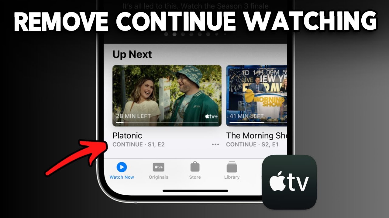 How to Remove Continue Watching on Apple TV+