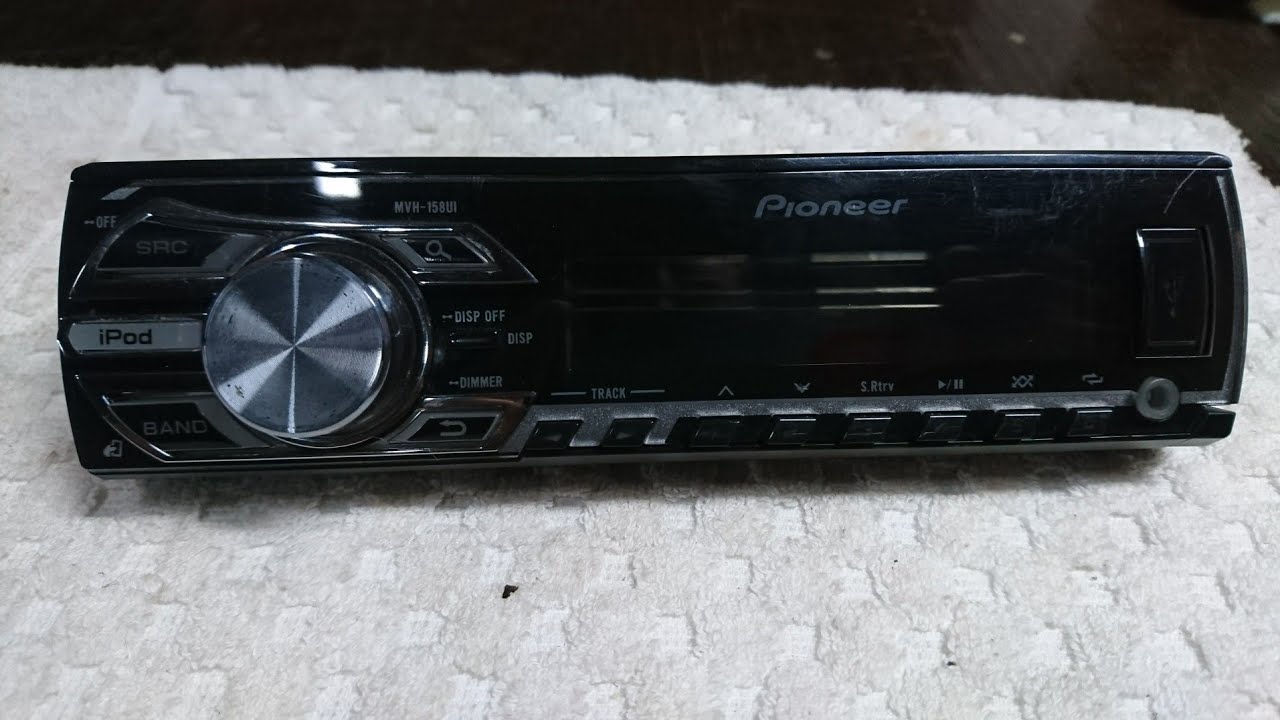 radio pioneer mvh 88ub trocando potenciometro e dicas de como faser a troca do potenciometro
