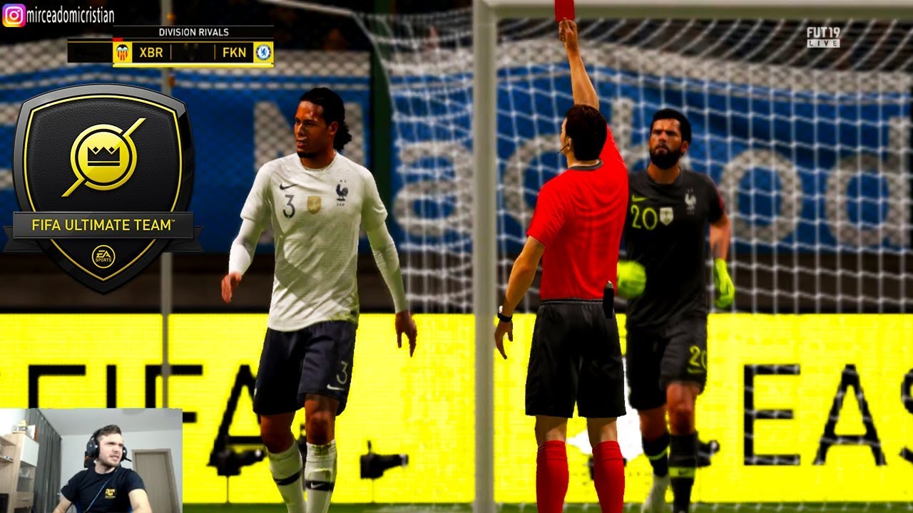 2 CARTONASE ROSII INTR-UN MECI PLIN DE NERVI - FIFA 19 ULTIMATE TEAM