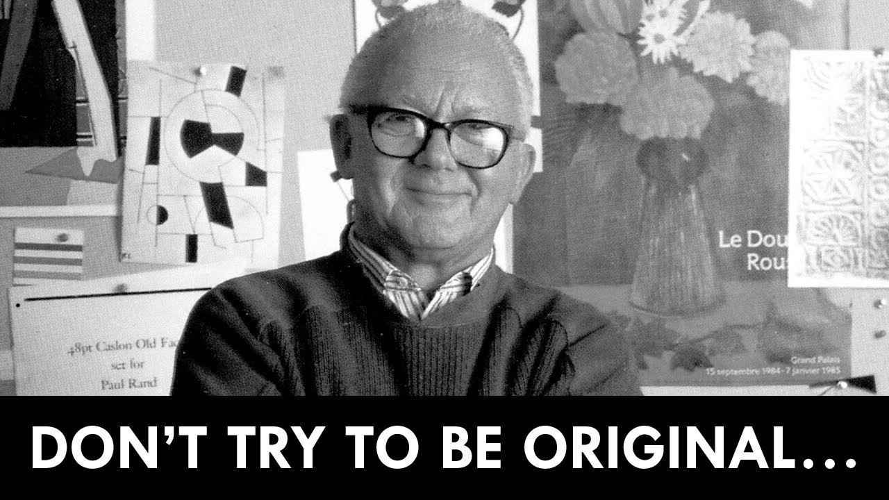 ✏️ Paul Rand's Design Wisdom: Striving for Excellence