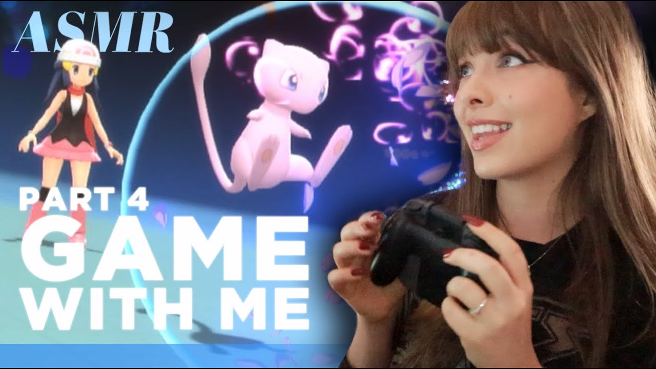 ASMR 💎 Brilliant Diamond Pokémon Gaming Session #4!  🎮~ Cozy Whispers & Nintendo Switch Sounds