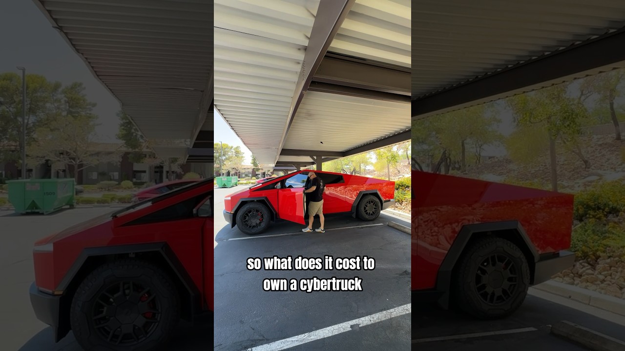 How much does it cost to own a Cybertruck? #tesla #cybertruck #luxurycar
