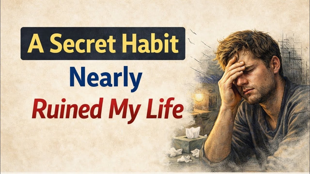 Learn English With Story 🔥 A Secret Habit Ruined My Life | Level 3 English Listening & Speaking