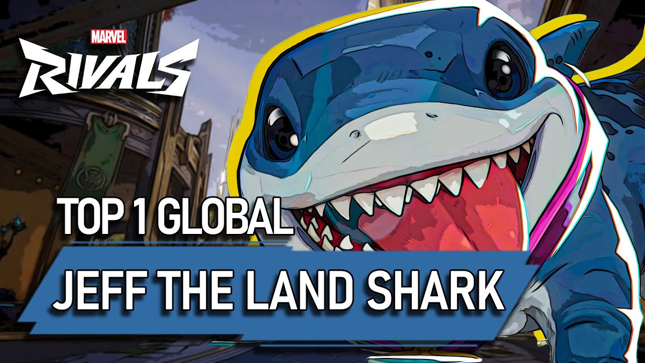 TOP #1 GLOBAL JEFF THE LAND SHARK ! .Progressive - MARVEL RIVALS PRO