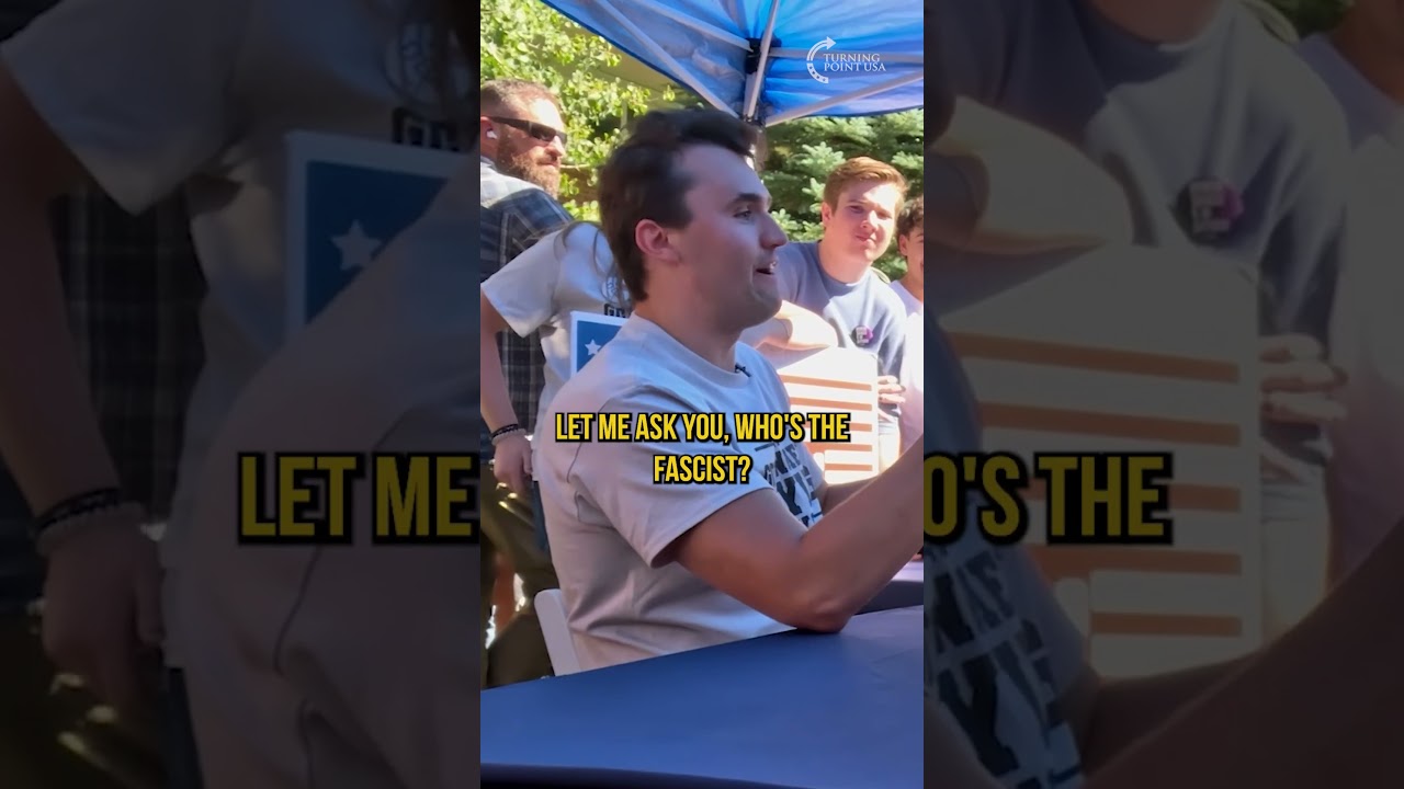 Charlie Kirk CLAPS BACK After Being Called a &ldquo;Fascist&rdquo; 🔥