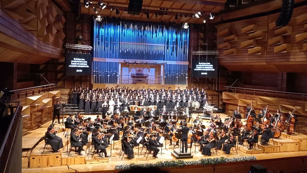 Homenaje 75 años CEF con el Sistema Nacional  de Orquestas y Coros, Padre II