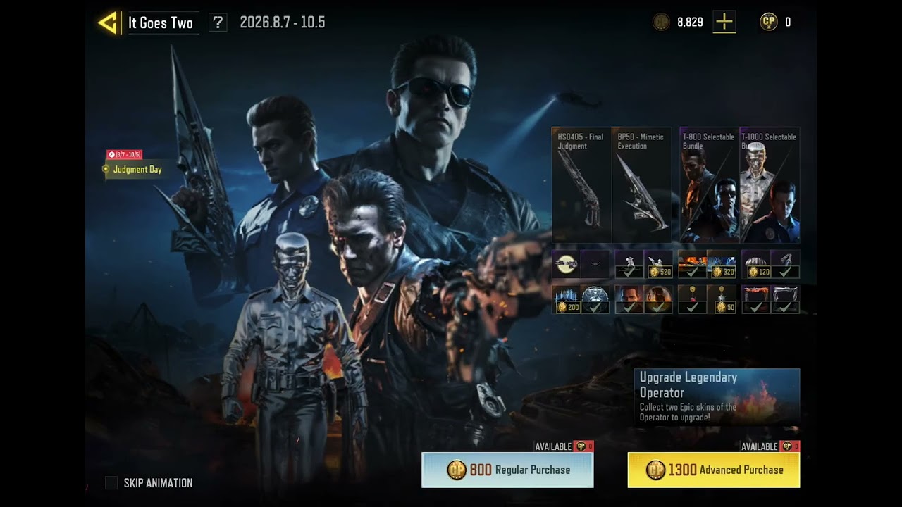 buying judgment day draw in call of duty mobile