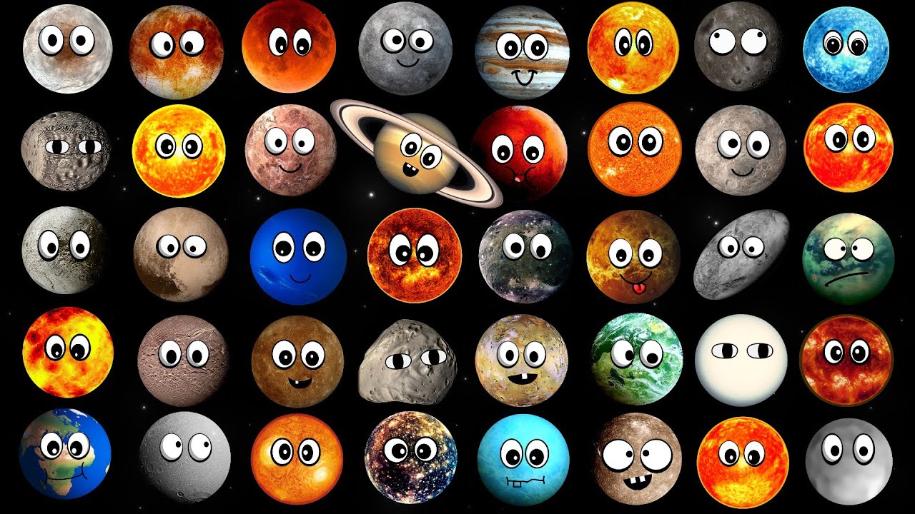 Name the Planets, Stars and Moons @CoucouTroyTV