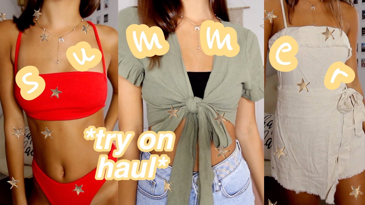 HUGE Summer Try-On Clothing Haul!