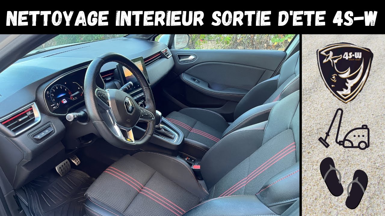 Nettoyage INTERIEUR SORTIE D'ETE avec 4S W! 🏖